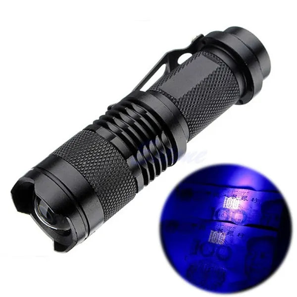 3-Modi UV-LED-Taschenlampe