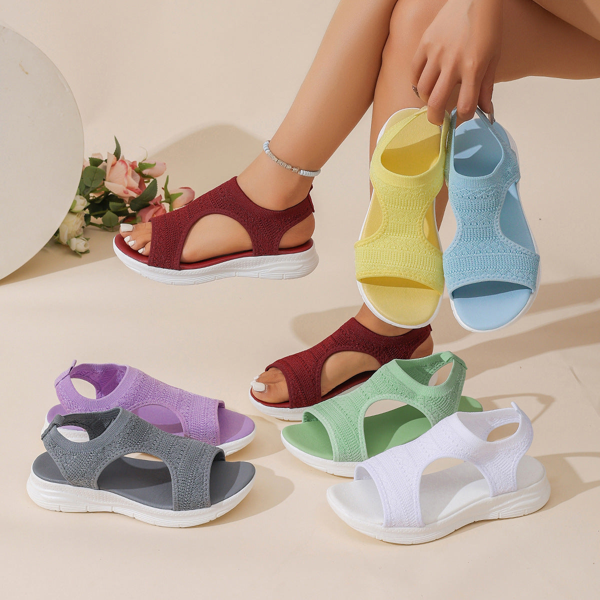 Strand-Sandalen