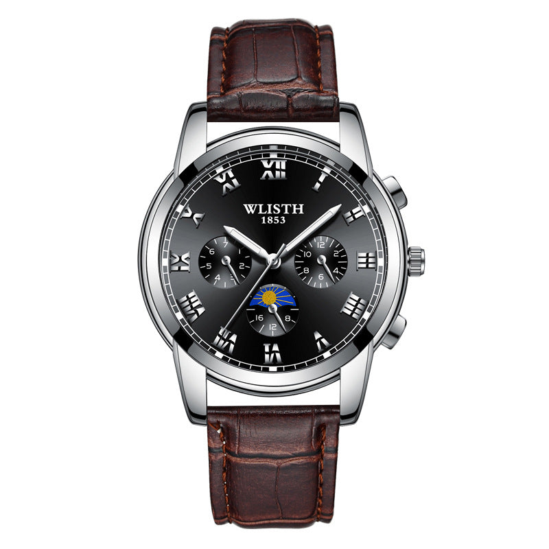 Herren Business Quarzuhr mit Nachtlicht – Bild 6 | LuxeStyle