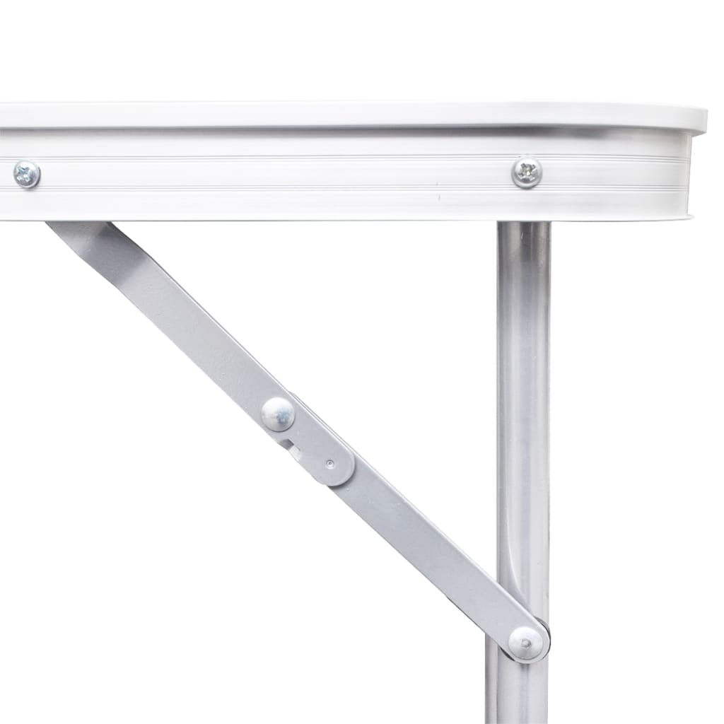 Klappbarer Campingtisch, 80 x 60 cm