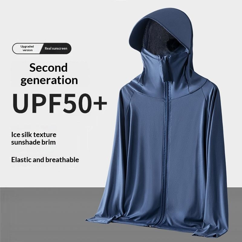 UV-Schutzjacke aus Eisseide für Herren