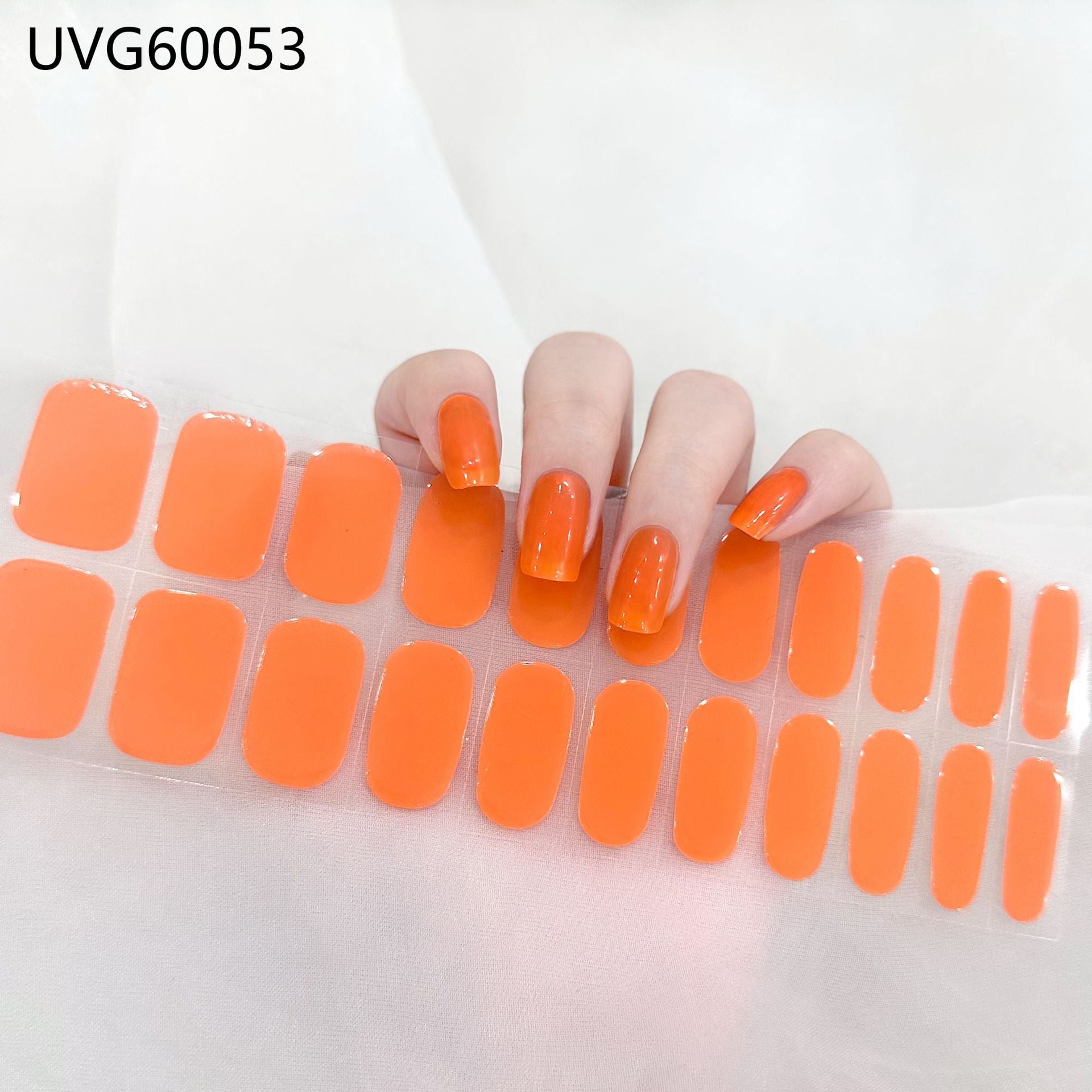 UV Gel Nagelsticker Semi-Cured