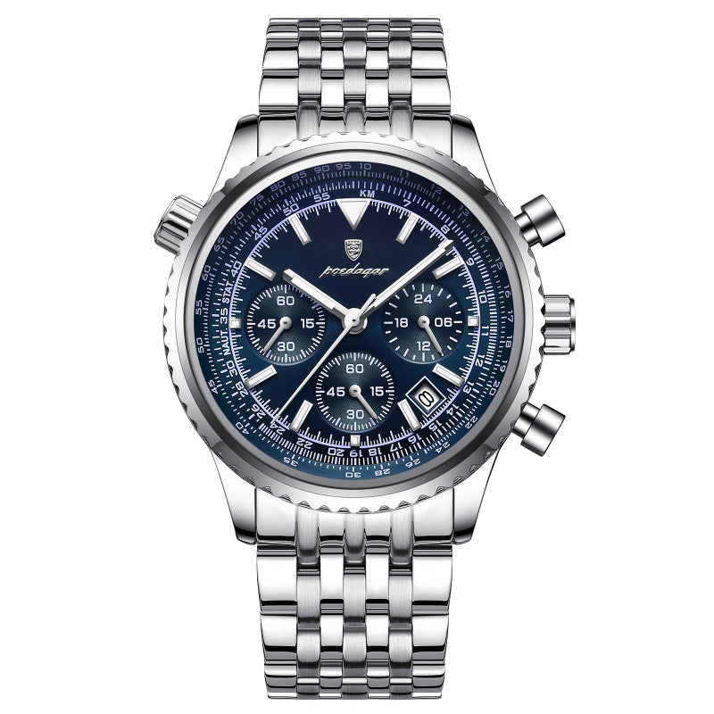 Herren-Armbanduhr aus Leder