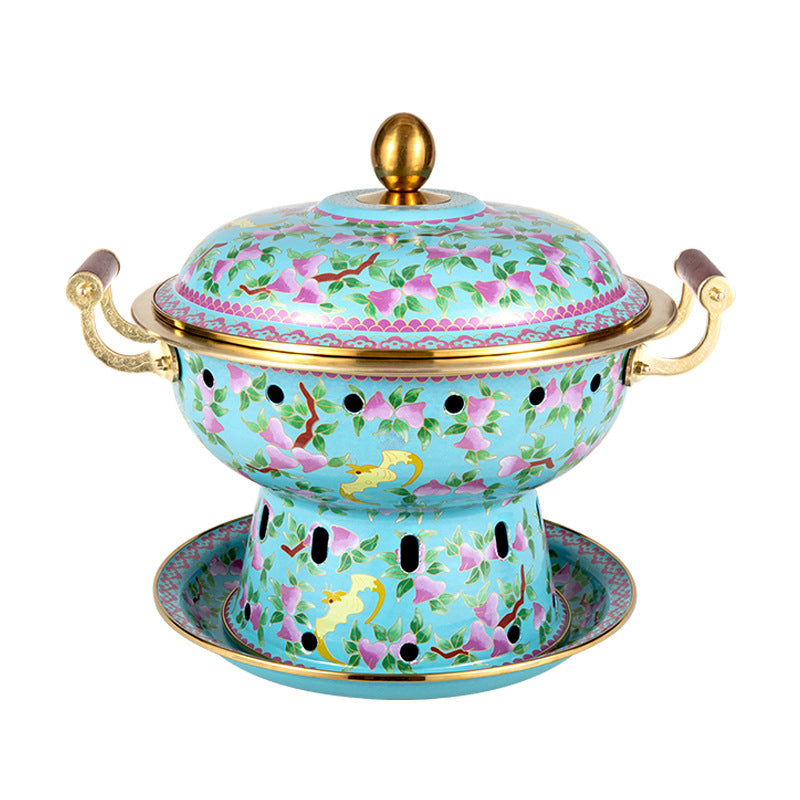 Kupfer Hot Pot Ofen mit Emaille