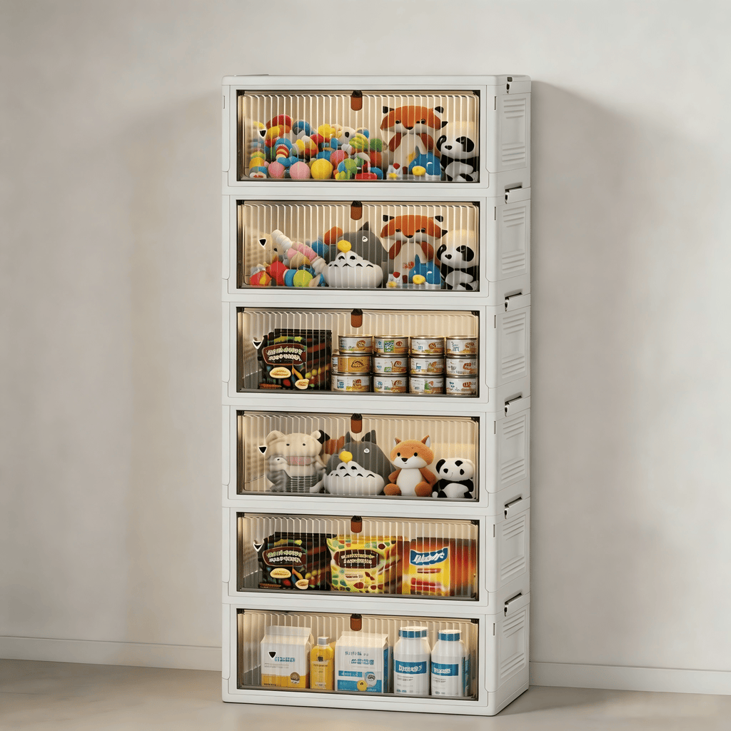 Faltbarer Haustier-Organizer mit Rollen