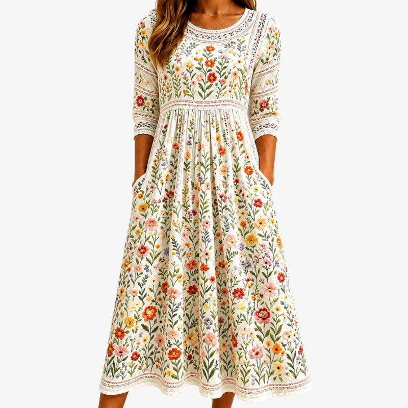 Elegantes Freizeitkleid mit A-Linie