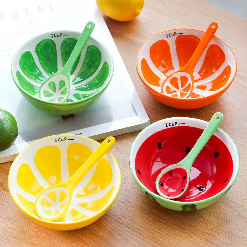 Niedliche Keramikschalen im Frucht-Design, 4er-Set – Bild 3 | LuxeStyle