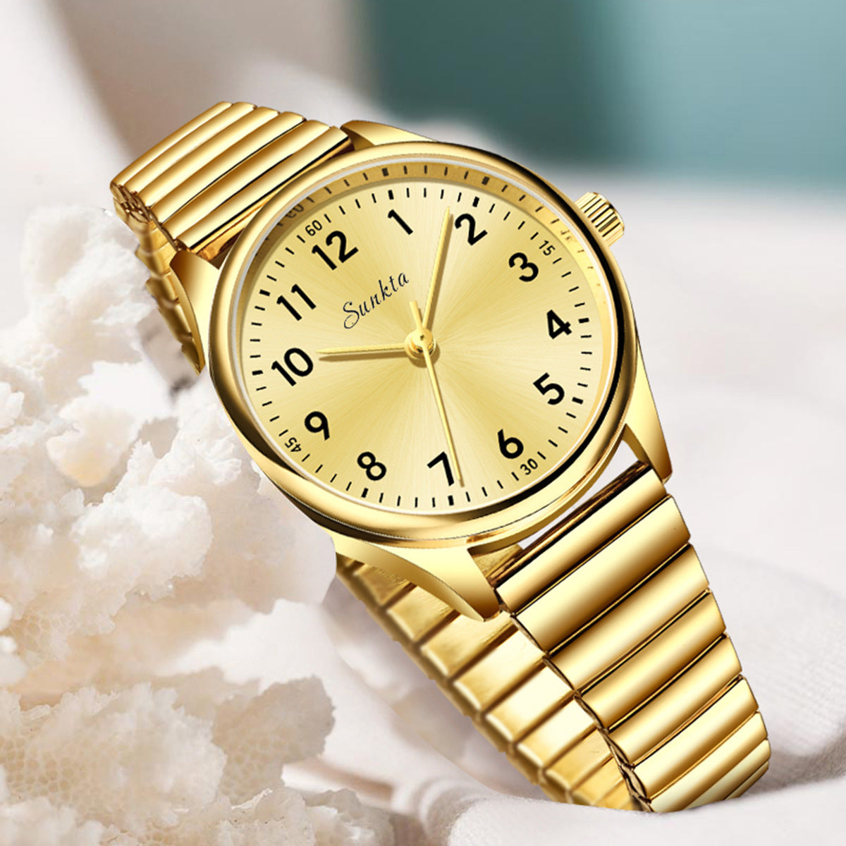 Minimalistische Quarzuhr für Damen – Bild 3 | LuxeStyle