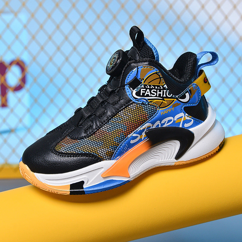 Basketball-Sneakers mit Drehverschluss – Bild 2 | LuxeStyle