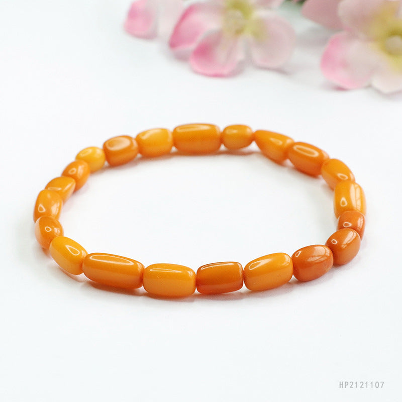 Bernsteinfriedensknopf-Armband – Bild 6 | LuxeStyle