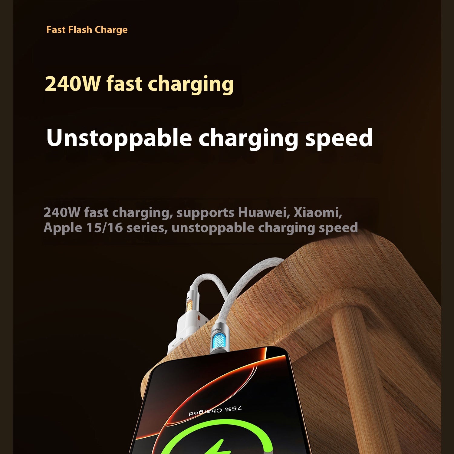 240W Datenkabel mit Aromatherapie & Licht