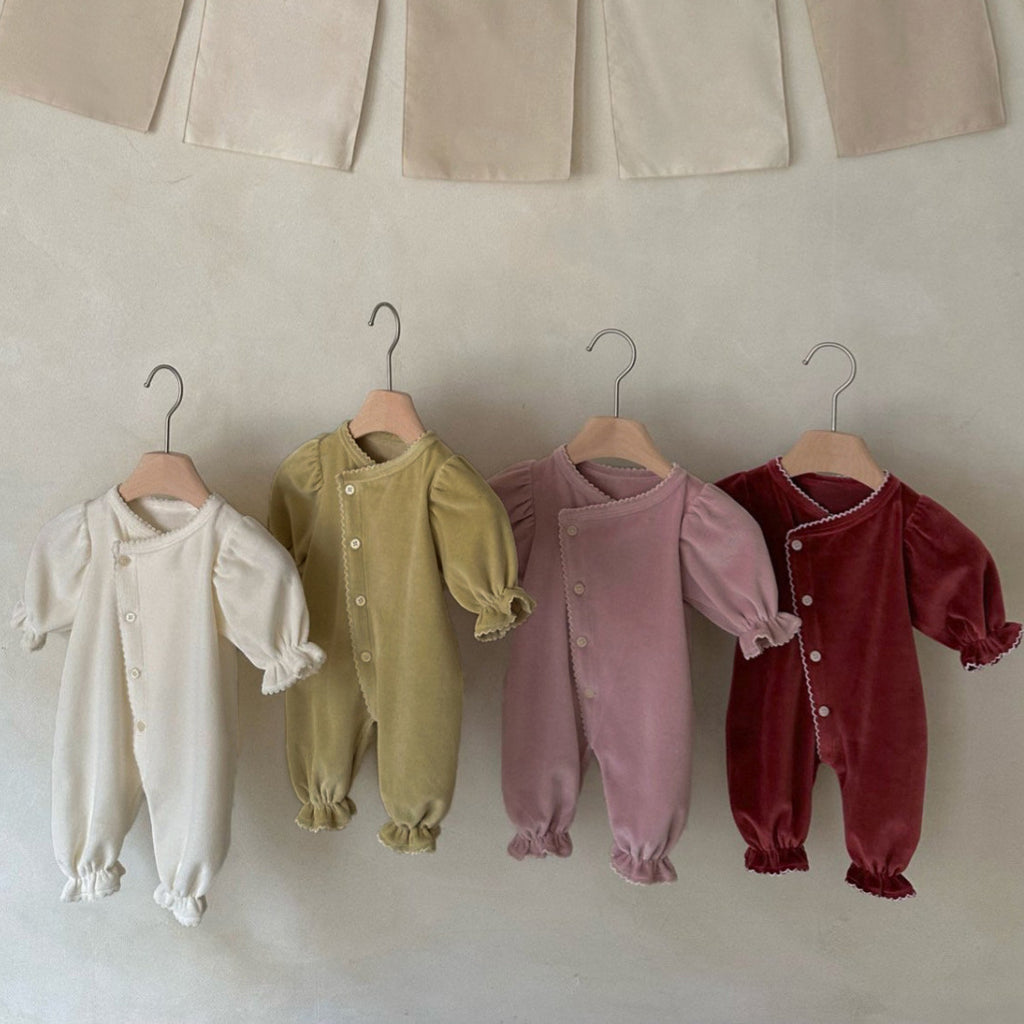Baby-Strampler mit langen Ärmeln | LuxeStyle