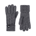 Warme Strickhandschuhe mit Touchscreen-Funktion