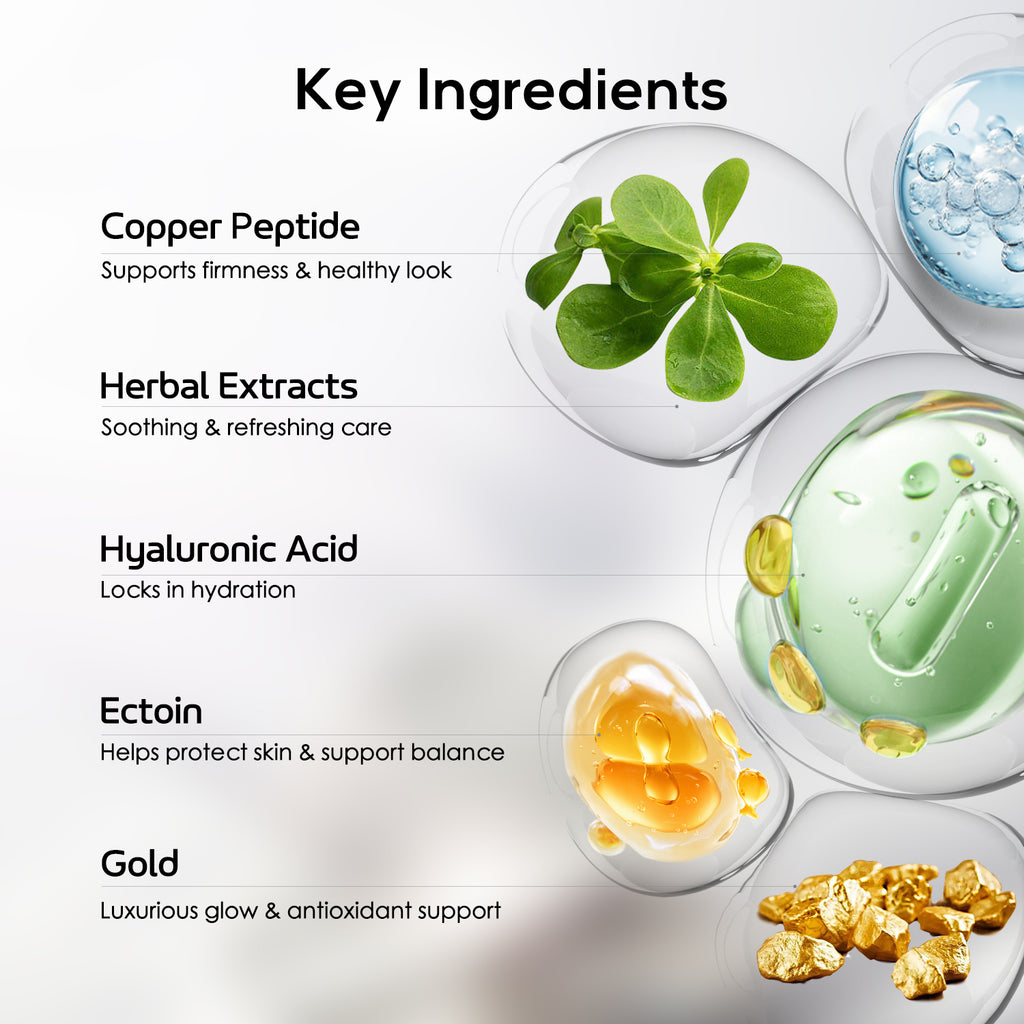 Golden Peptide Collagen Augenmaske