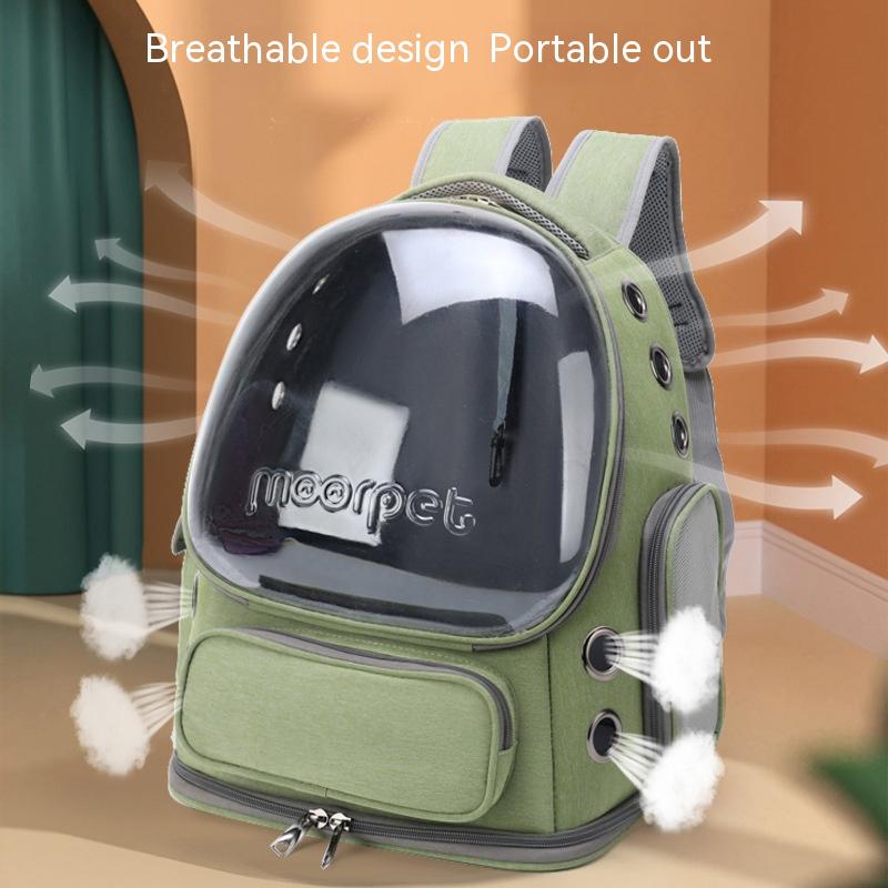 Atmungsaktiver Haustier-Rucksack für unterwegs – Bild 4 | LuxeStyle