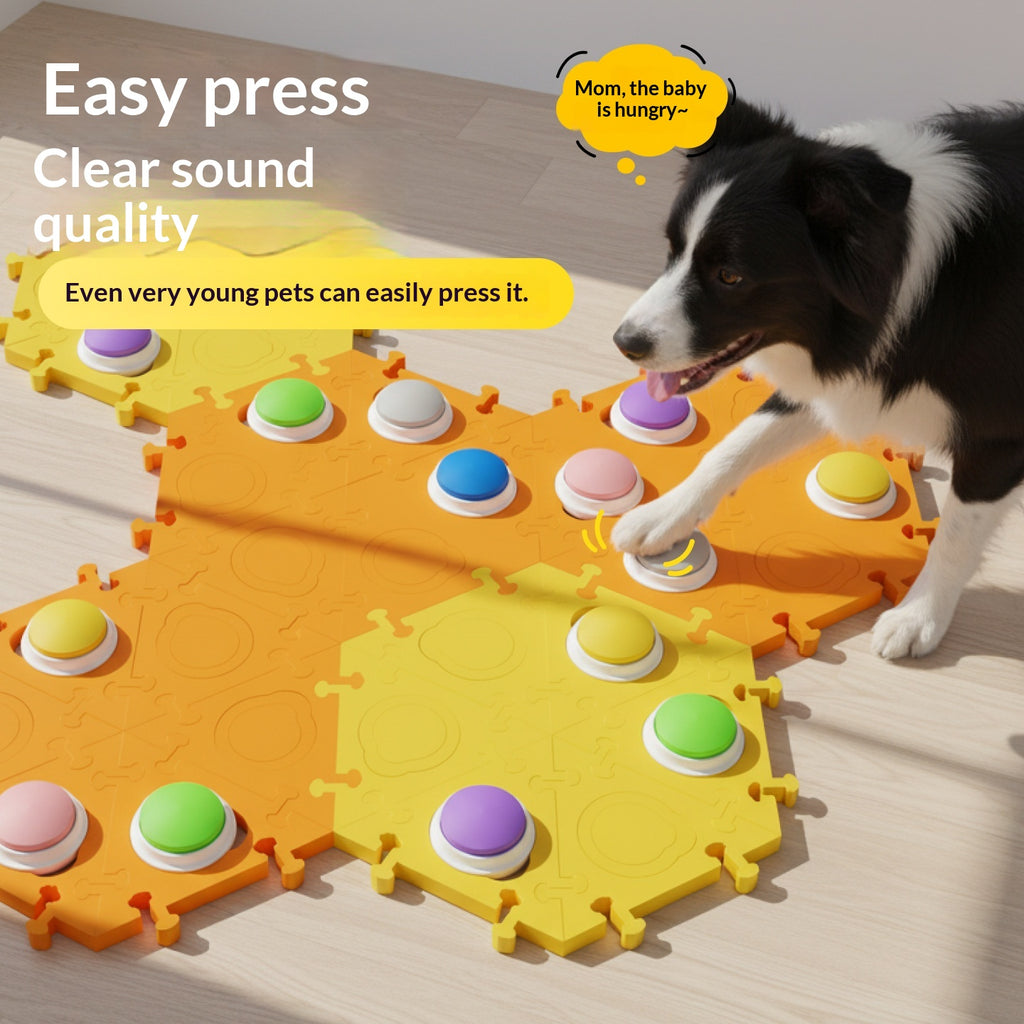 Sprechender Hunde-Trainingsknopf
