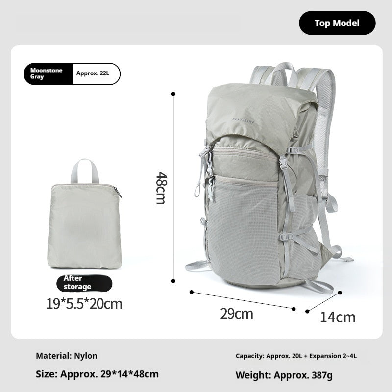 Outdoor-Backpack 22 L, wasserfest, leicht | LuxeStyle