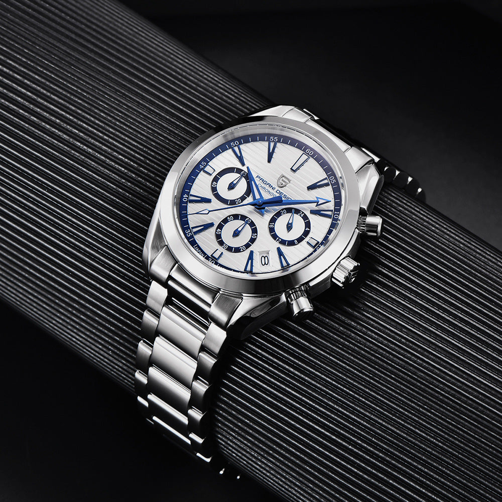Herren Quarz Chronograph – Wasserdicht – Bild 5 | LuxeStyle