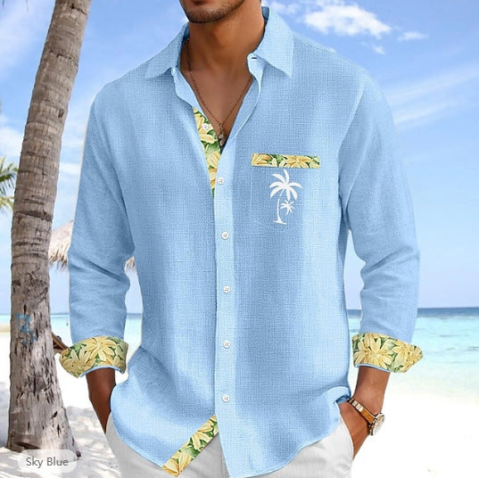 Kurzärmliges Polo-Shirt mit Blumenmuster – Bild 13 | LuxeStyle