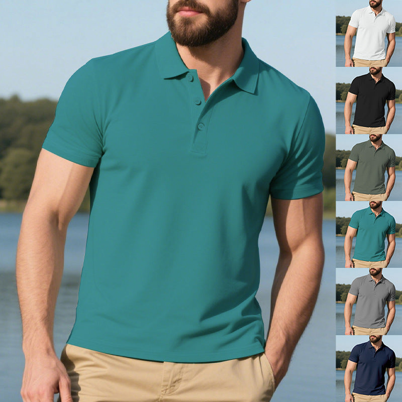 Herren Polo-Shirt Kurzarm mit Revers