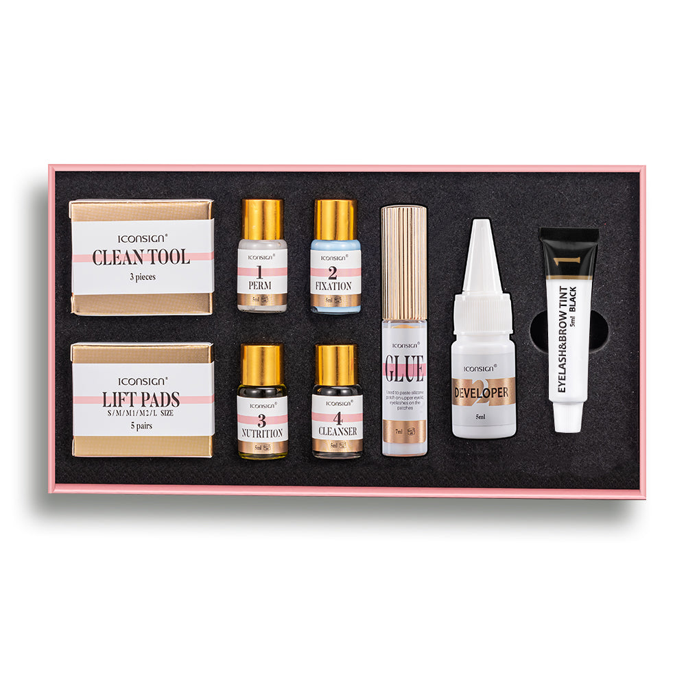 Wimpern- & Brauenfärbe- und Lifting-Kit