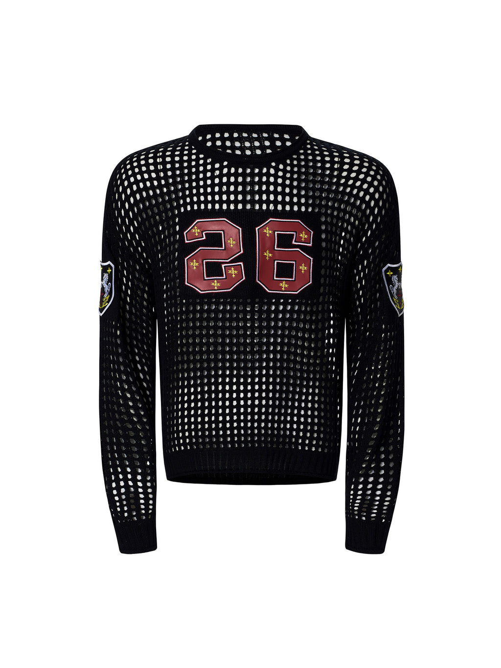 Niche Pullover mit Badge-Stickerei