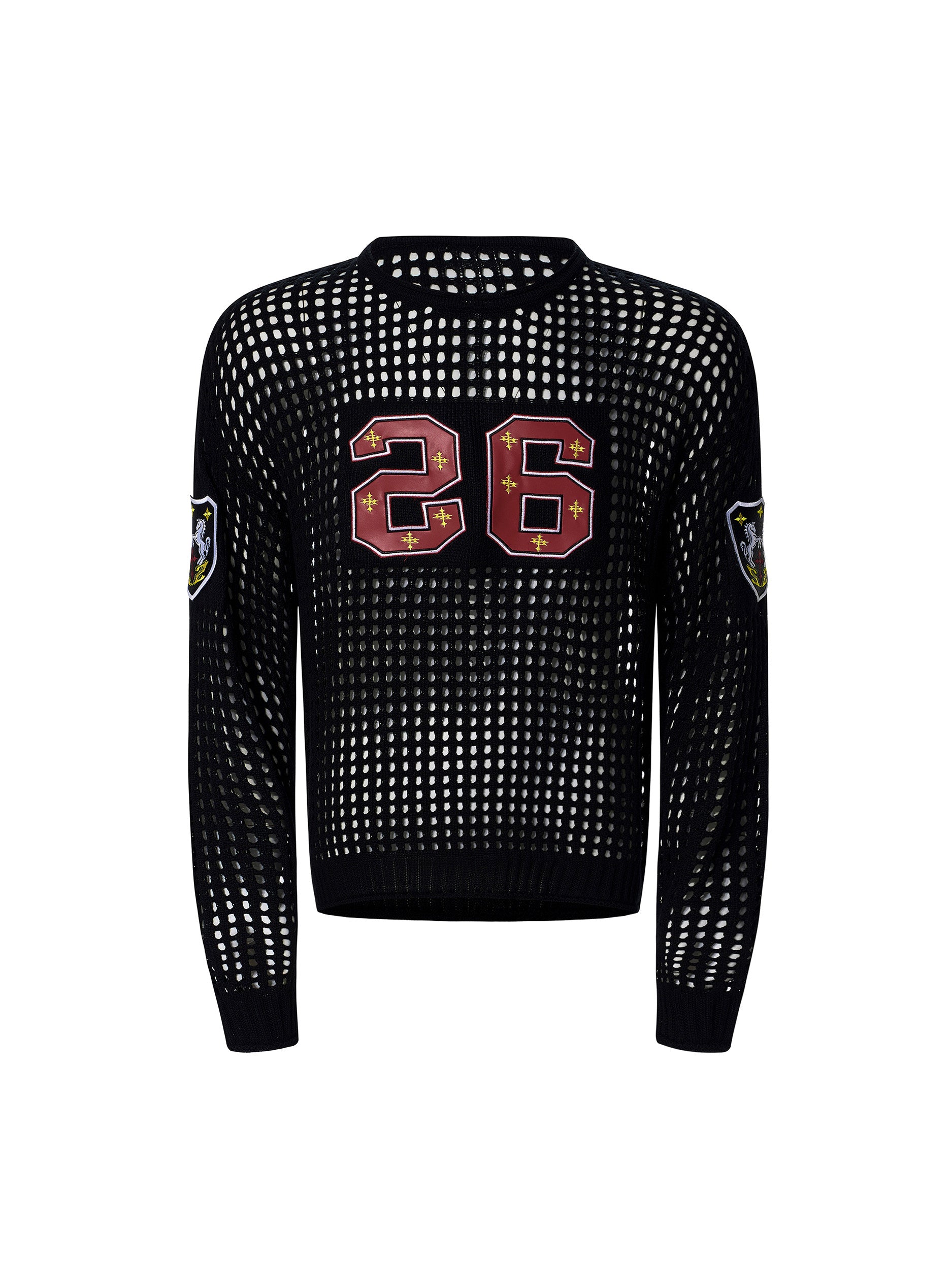 Niche Pullover mit Badge-Stickerei