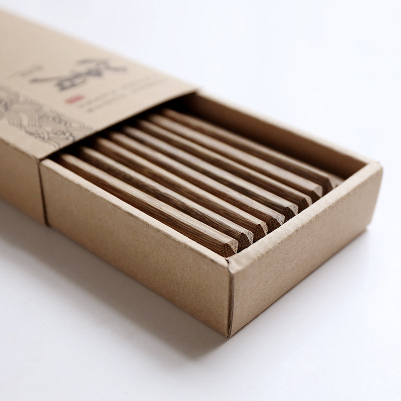 Essstäbchen-Set aus Hühnerflügelholz, 10 Paar