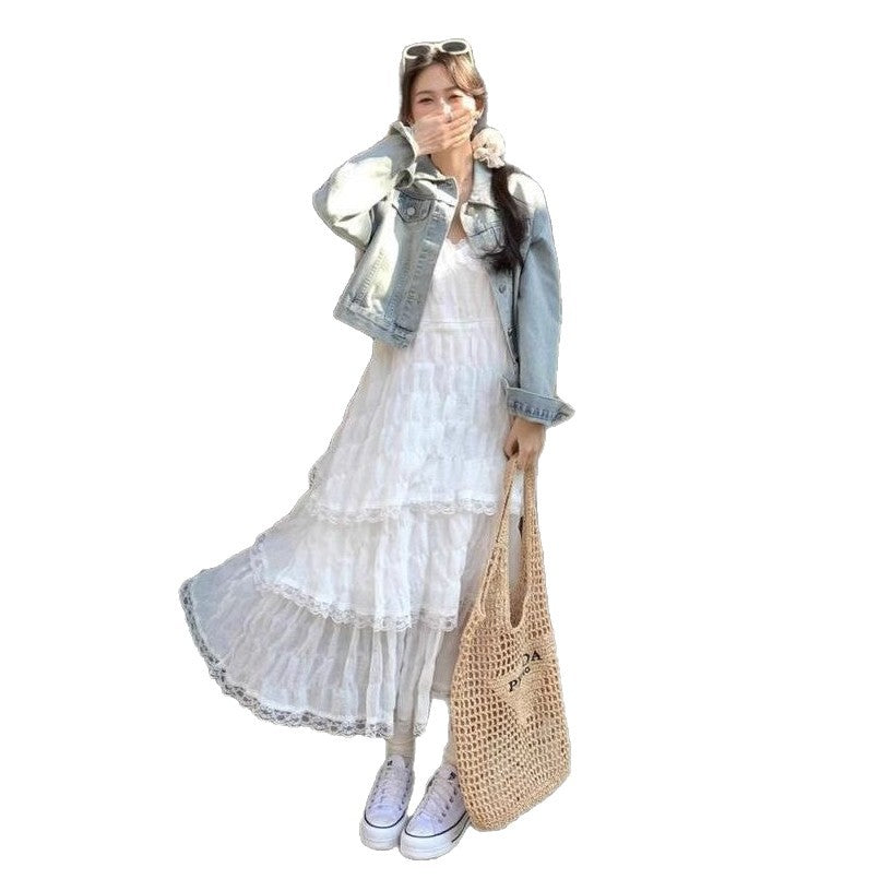 Strand-Maxikleid «Bali» – luftiges Stufenkleid