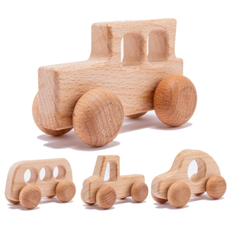 Trägheits-Schiebeauto aus Holz – Bild 8 | LuxeStyle