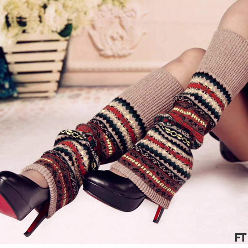 Grobe Strickstrümpfe für Herbst/Winter