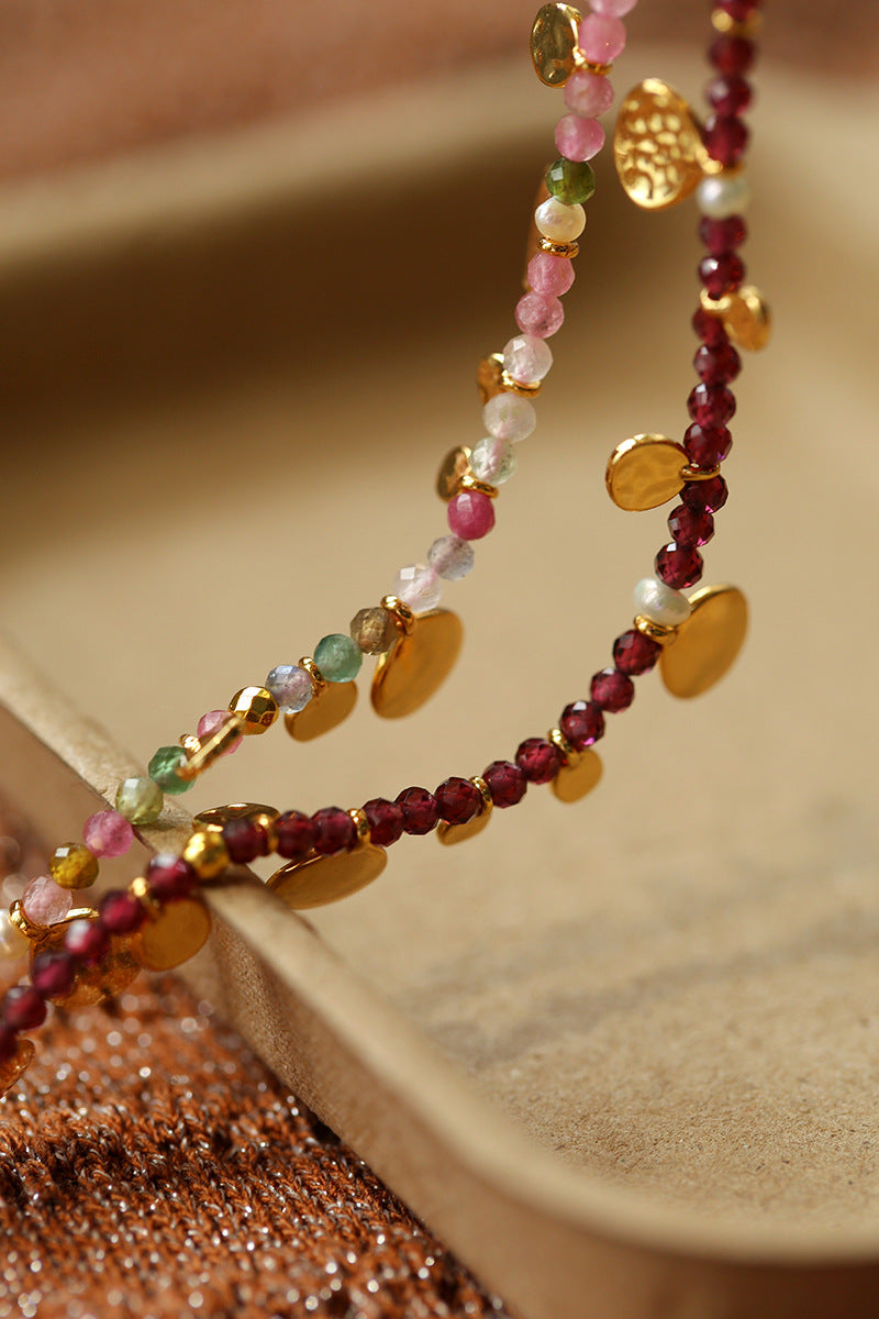 Armband mit Naturstein, handgewoben – Bild 10 | LuxeStyle