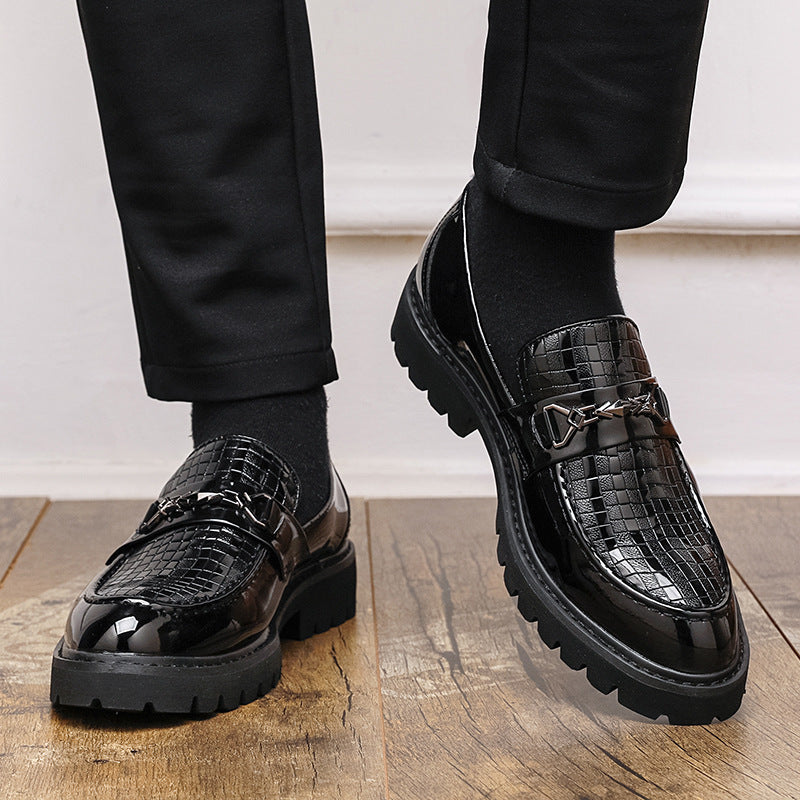Schwarze Business-Loafers aus Kunstleder – Bild 4 | LuxeStyle