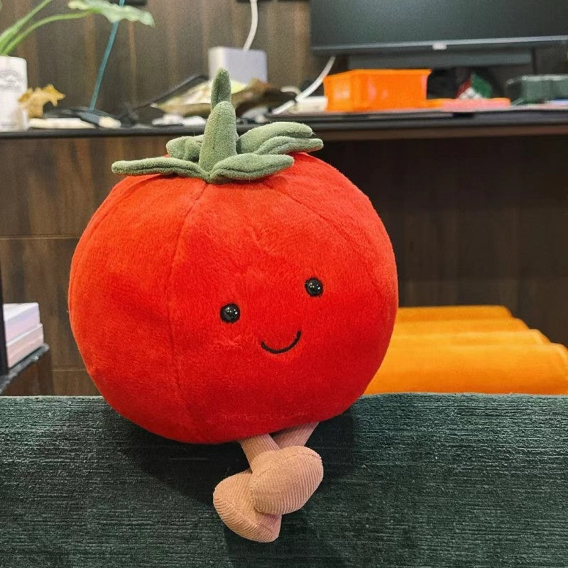 Tomaten-Plüschfigur