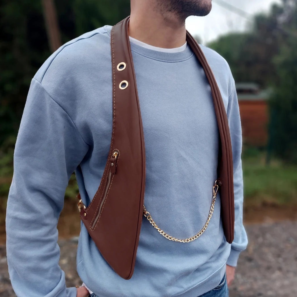 Unisex Leder-Münzbeutel für den Alltag – Bild 4 | LuxeStyle