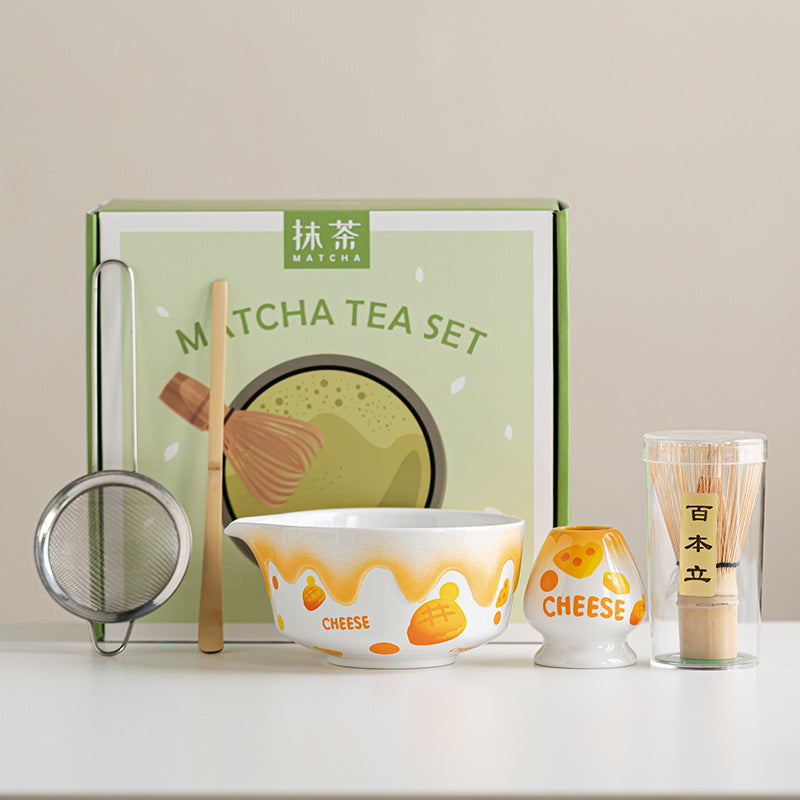 Matcha Besen und Schale Set
