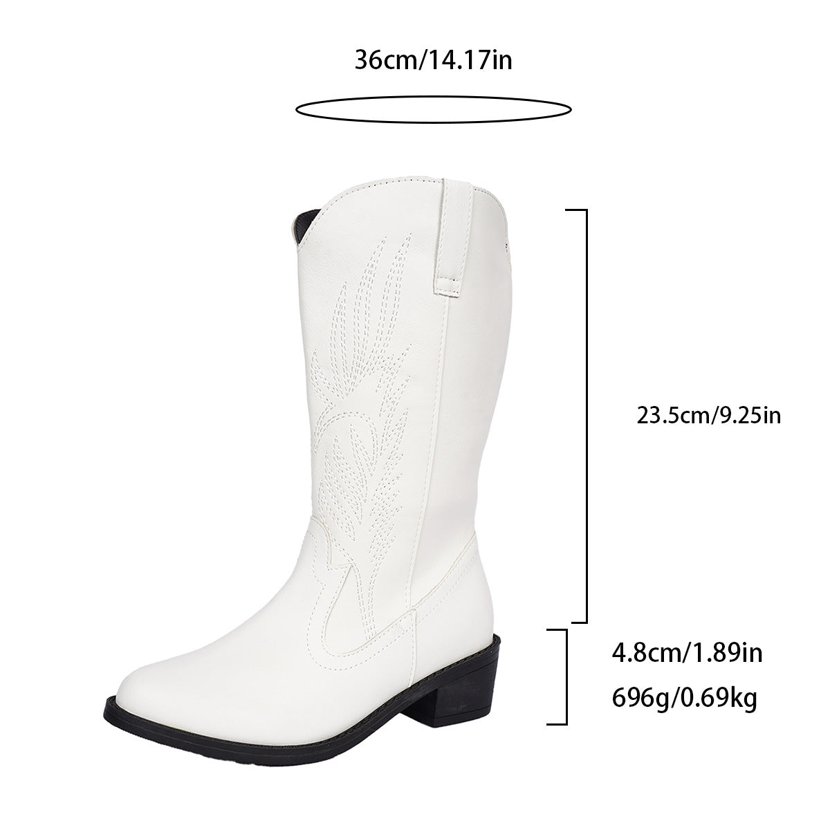 Suede-Stiefel für Herbst und Winter