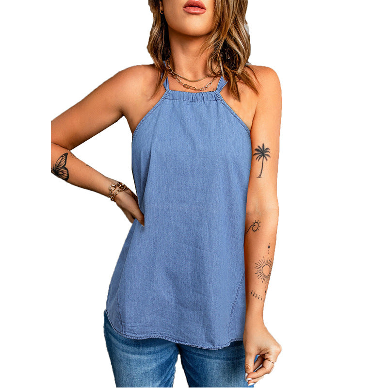 Casual Halter Top für Damen