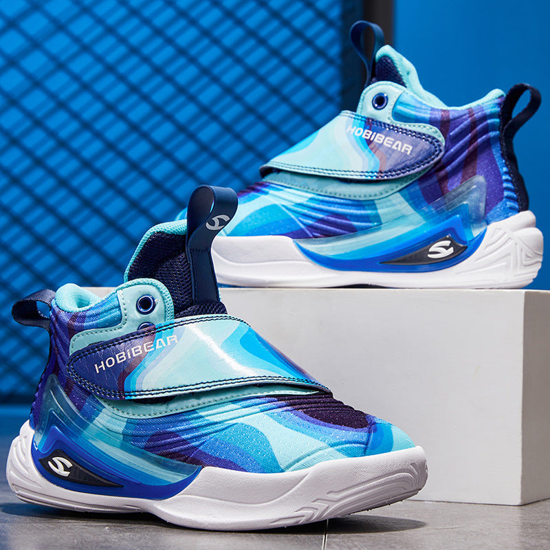 Kinder Basketball- & Freizeitschuhe mit Klett – Bild 4 | LuxeStyle