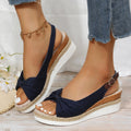 Jute-Riemen-Sandalen