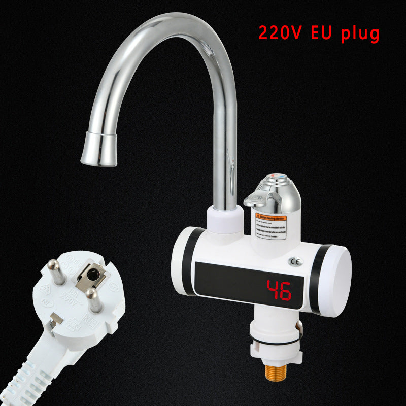 Durchlauferhitzer Wasserhahn mit LED-Anzeige | LuxeStyle