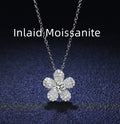 Halskette mit Moissanit-Anhänger aus 925er Silber