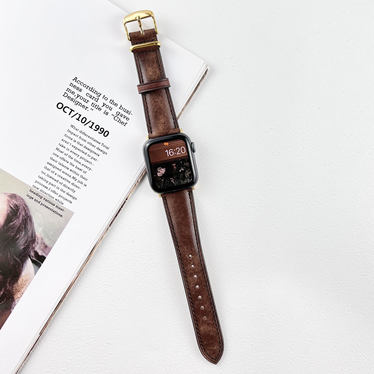 Armband für Apple Watch mit Dornschliesse – Bild 3 | LuxeStyle