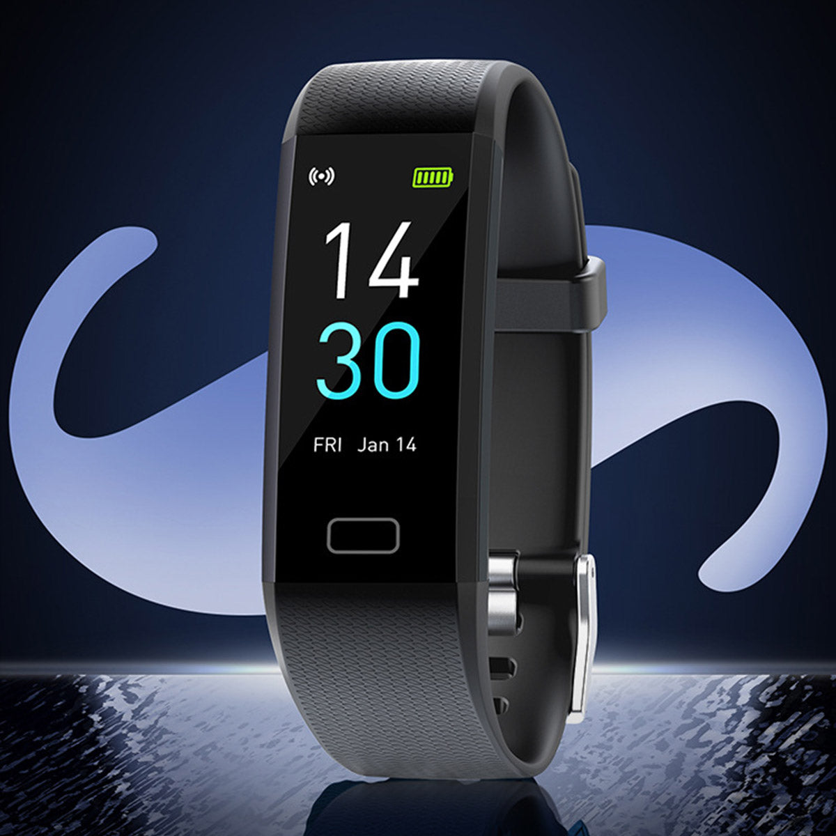Smartwatch mit Herzfrequenz- & Blutdruckmessung – Ansicht 6