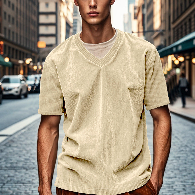 Amekaji-Loose Fit Herren T-Shirt