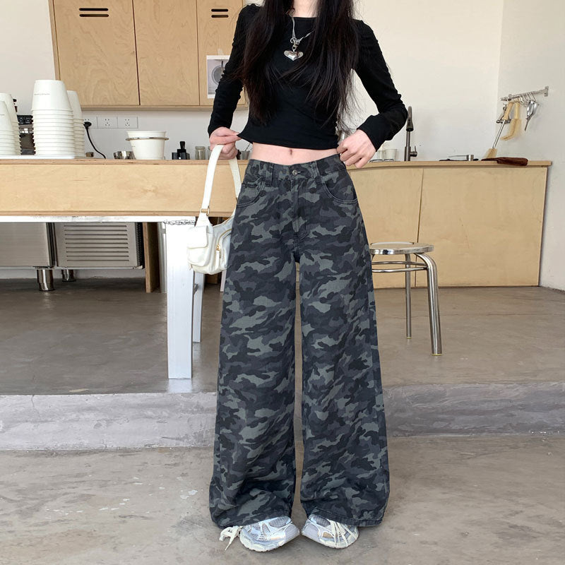 Herrenlose, gerade geschnittene Lange Hose