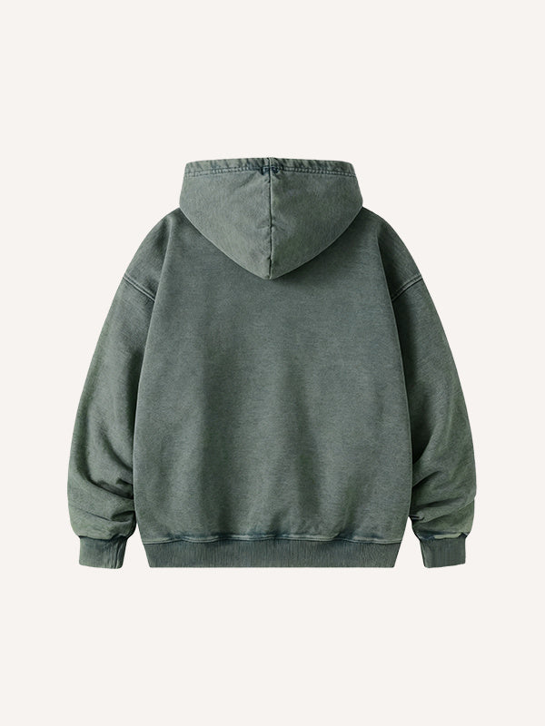 Freizeit-Pullover aus Baumwolle mit Print
