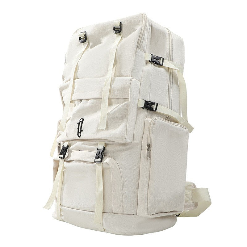 Grosser Canvas Rucksack für Reisen – Bild 11 | LuxeStyle