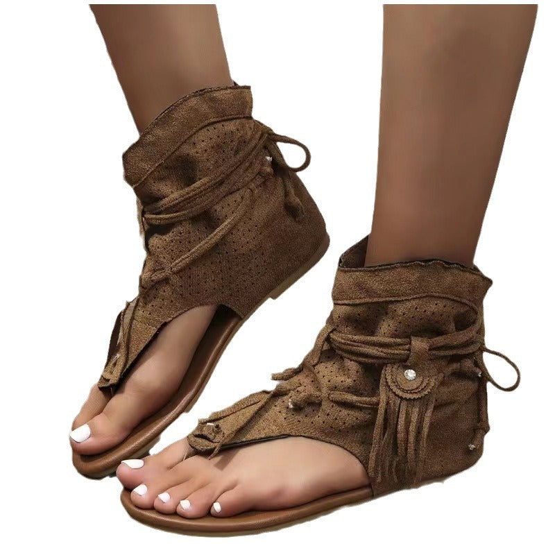 Retro-Sandalen mit Quasten – Bild 1 | LuxeStyle