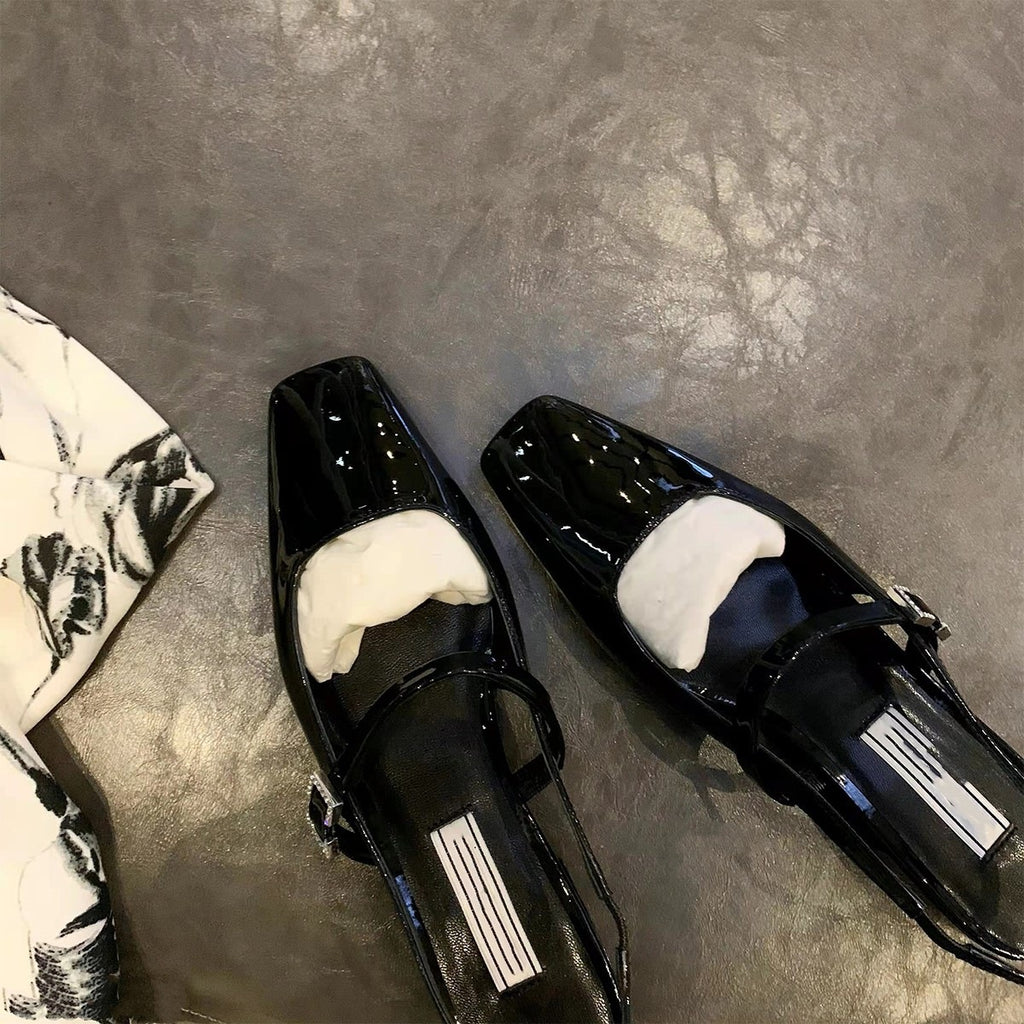 Mary Jane Schuhe mit eckiger Zehenpartie – Bild 7 | LuxeStyle